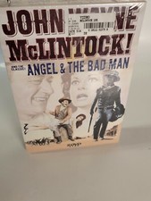 JOHN WAYNE Box Set Angel & Bad Man (1947) McLintock! (1963) Movies DVD Video NEW