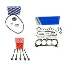 Cylinder Head Gasket Set + Bolts + Timing Belt for VW Golf 2 GTI 1.8L PF 2H 02-25745-