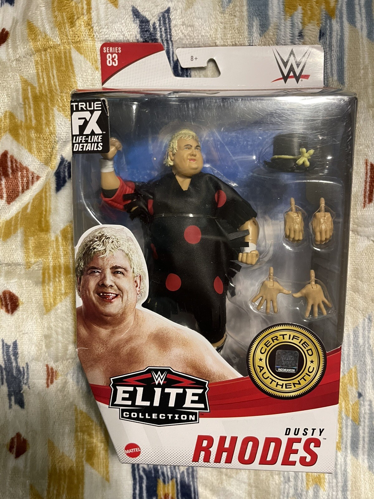 WWE Mattel Elite Collection Dusty Rhodes Wrestling Action Figure