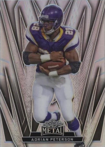 2024 Leaf Metal Adrian Peterson #1