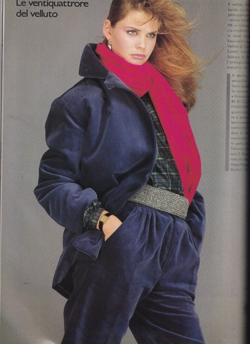 HARPER'S BAZAAR 1981 MARIEL PHOEBE CATES BROOKE SHIELDS FURS VANESSA ANGEL FURS - Foto 14 di 24