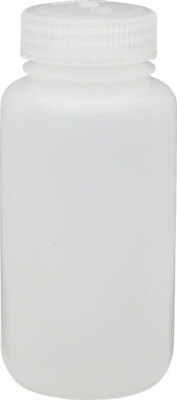 Nalgene HDPE Wide Mouth Container 8 oz Clear