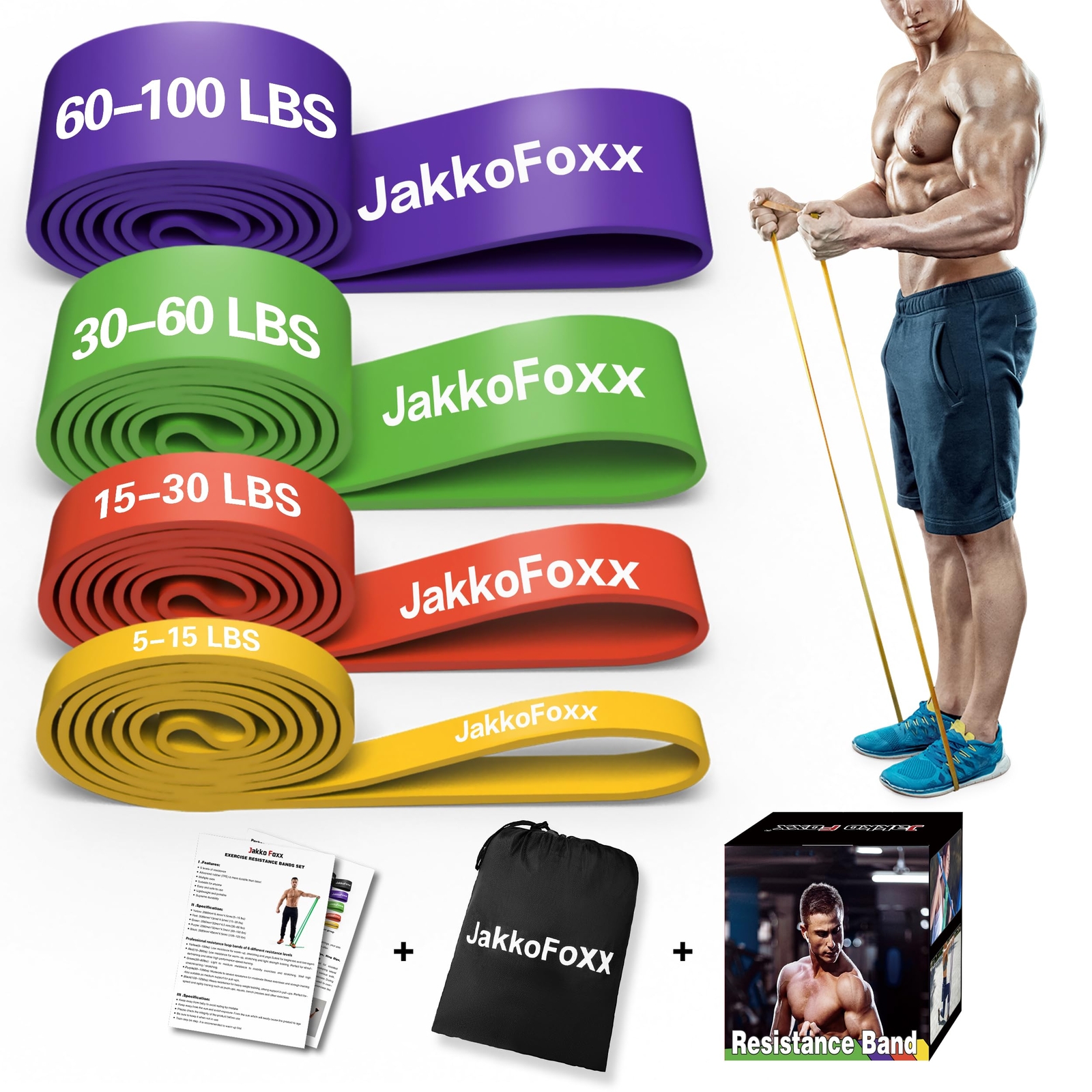 Pull Up BandsResistance BandStretching Assist Band Portable Exercise Muscle T...