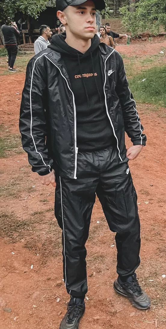 Vintage Rare Nike Slayer Nylon Jacket Windbreaker Black Shiny Glanz Nylon Small Vintage Rare Nike Slayer Nylon Jacket Windbreaker Black Shiny Glanz Nylon Small