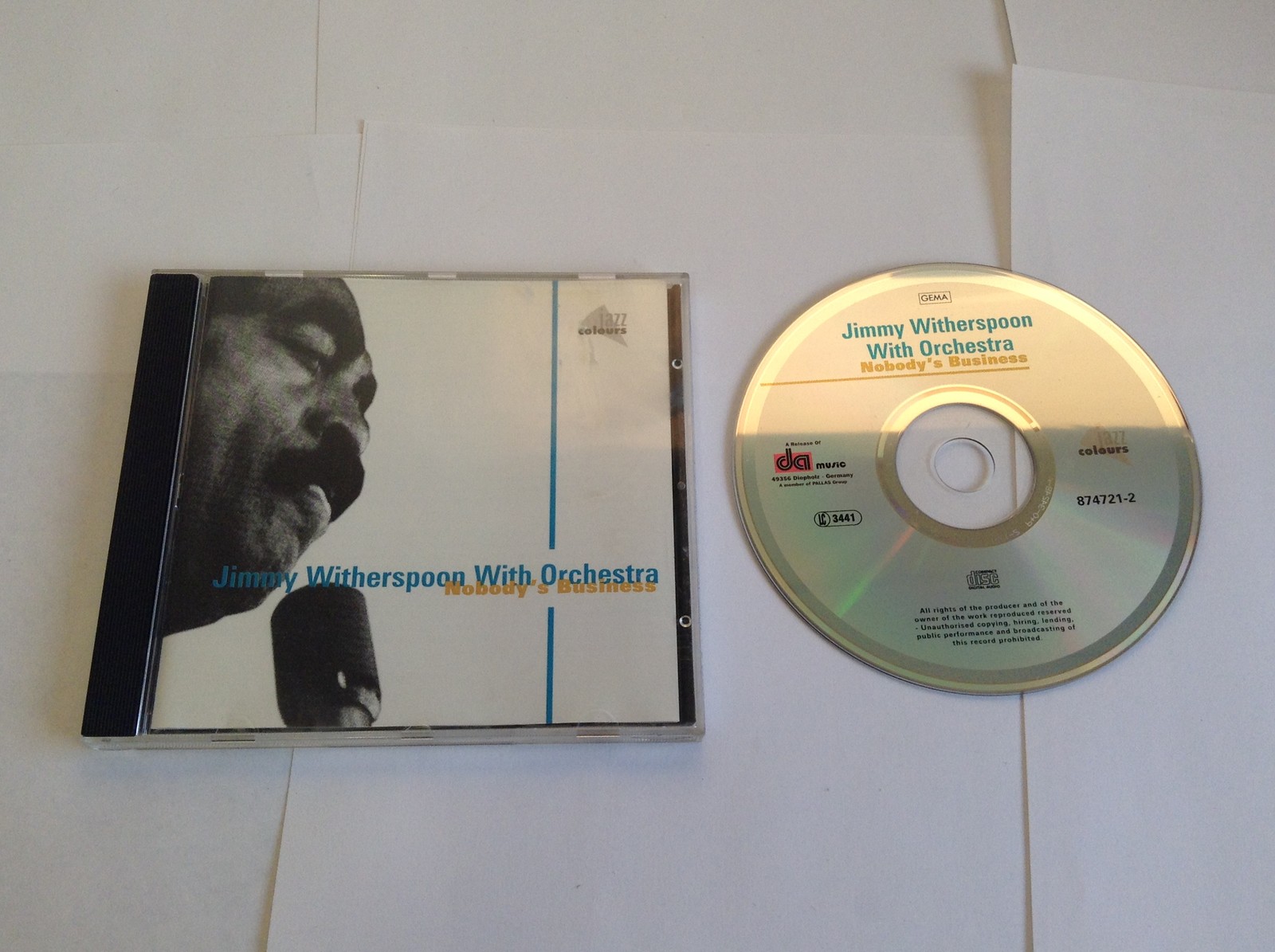 Jimmy Witherspoon Nobody's Business 1998 CD