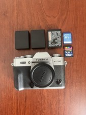 Fujifilm X-T30 Silver with Batteries and SD Cards 26MP 4K