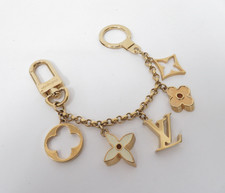 Authentic Louis Vuitton Bag Charm Keyholder Key Ring Keychain I 51791