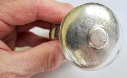 Towle Sterling Silver Baby Barbell Rattle 8 Toy No Monogram - Picture 4 of 8