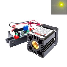 591nm 593nm 10mW gelbes Punkt laserdiodenmodul Treiber 12V mit TTL