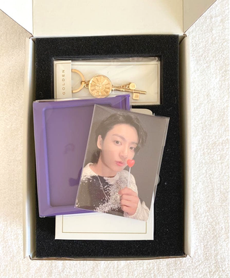 BTS MERCH BOX 18 Golden Box Jungkook Army Official Membership Pack