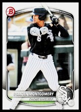 2025 Bowman Draft Braden Montgomery #BD-18 Chicago White Sox