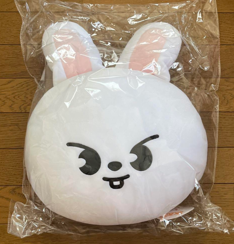 SKZOO Leebit 頭おしりクッション Stray Kids SKZOO Lee Know Leebit Plush Face Cushion Official JYP