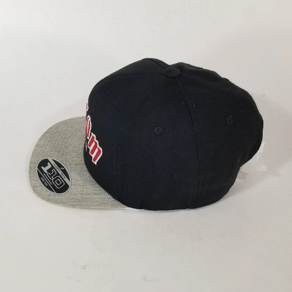 Volcom Hat Cap Snap Back Stone Embroidered Skateboard One Size Mens - Image 3 of 4