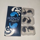 H2OVIZ Ear Plugs | Waterproof Reusable Silicone Earplugs for Swimming 3 Pack New — photo 1
