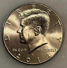 2013-P Kennedy Half Dollar - AU - About Uncirculated