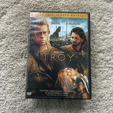 Troy DVD 2004 Full-Screen Edition Brad Pitt Wolfgang Petersen 2-Disc Set