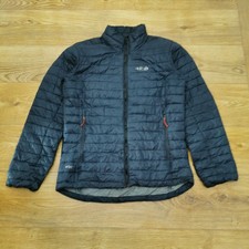 Rab Altus Cirrus Puffer Jacket Mens M Medium Blue Outdoor Hiking Padded