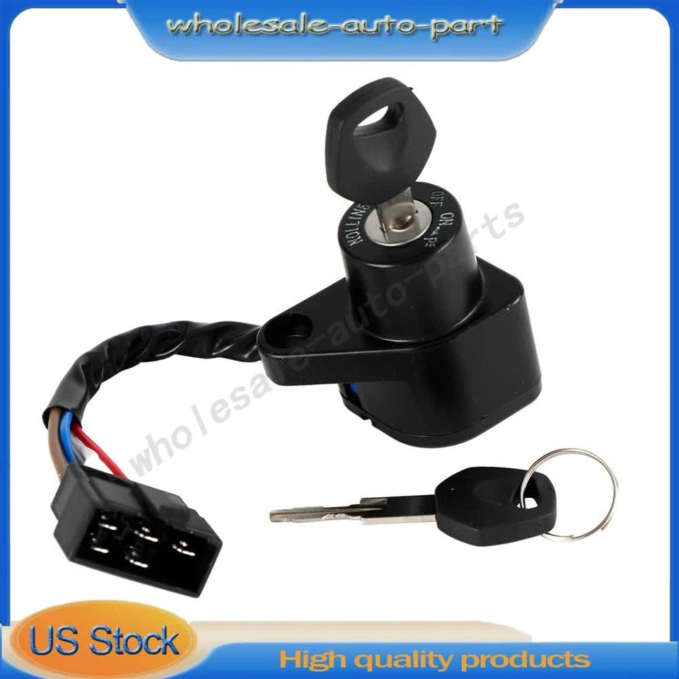 Ignition Key Switch For Kawasaki Vulcan 800 VN800 Classic Drifter 1995-2006 US Foto 2 de 4