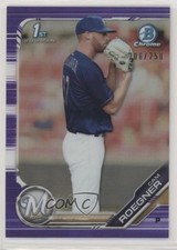 2019 Bowman Chrome Prospects Purple Refractor 206/250 Cam Roegner #BCP-238 9hx