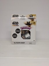 STAR WARS THE MANDALORIAN VALENTINE STICKER NINETEEN BOXES FIVE STICKERS