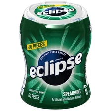 Eclipse Spearmint Gum Big-E Pack Tray , 60 Piece, 4 Per Box, 4 Per Case
