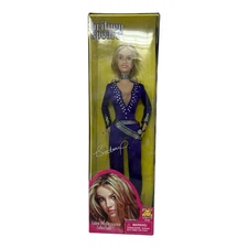 BRITNEY SPEARS OOPS TOUR PURPLE JUMPSUIT VIDEO PERFORMANCE DOLL Rare 2000