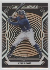 2021 Panini Chronicles Obsidian Electric Etch Orange 16/28 Kyle Lewis #18 1m8