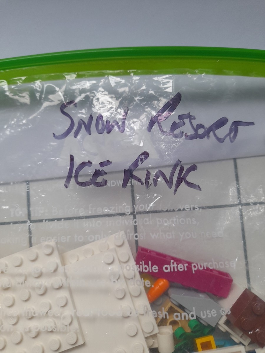 LEGO Friends 41322 Snow Resort Ice Rink Incomplete Set