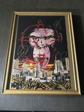 DAWN OF THE PLANET OF THE APES Signed Poster Leading Cast and Director-Wondercon