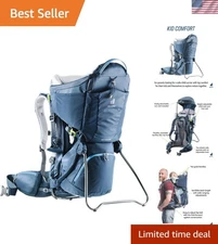 Durable Toddler Backpack Carrier with Sun Roof & Padded Support for Happy Trails