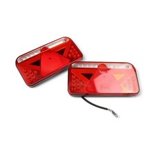 LAP Electrical Pair of Trailer LED Rear Combination Lamps 10-30v