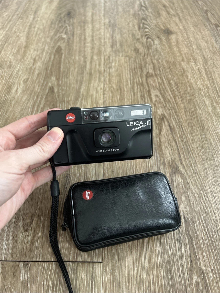 Leica Mini II Point & Shoot Film Camera w/Elmar 35mm f3.5 Lens