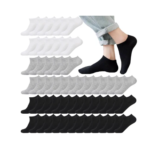 Ankle Socks for Men and Women Soft Cotton Low Cut Everyday Casual Athletic Wear