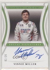 2020 Panini National Treasures Social Signatures 2/25 Vinnie Miller Auto 1u6