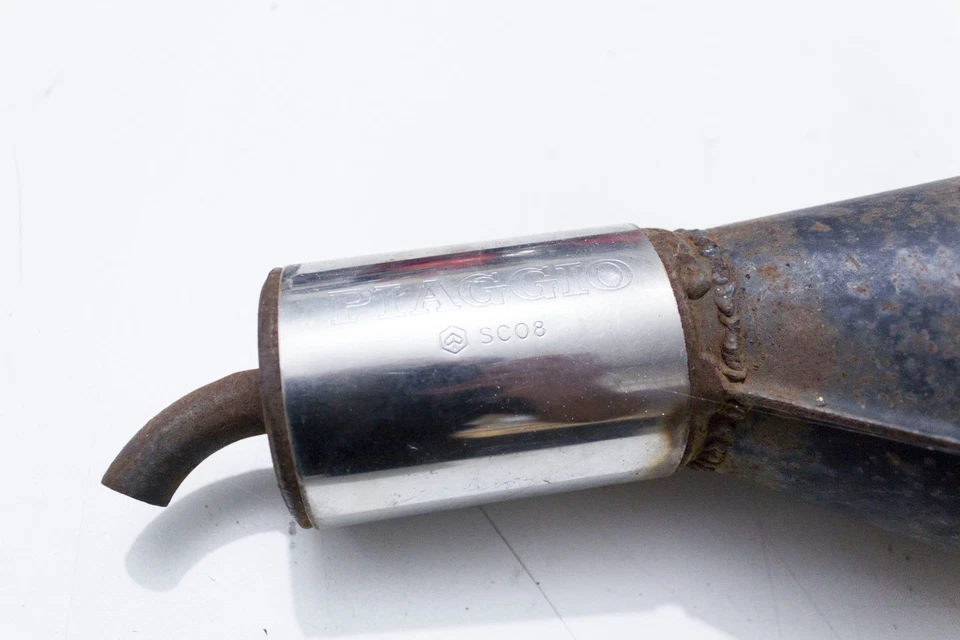 Piaggio SC08 Scarico Originale Marmitta NRG MC2 ZIP SP Runner - Imagen 2 de 4