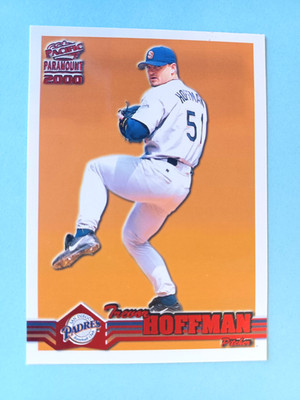 2000 PACIFIC PARAMOUNT TREVOR HOFFMAN #204 RUBY RED PARALLEL SAN DIEGO PADRES