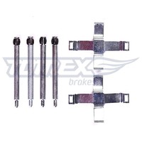 ZubehöRsatz Scheibenbremsbelag Tomex Brakes TX 43-84 FüR Opel Omega V94 Caravan