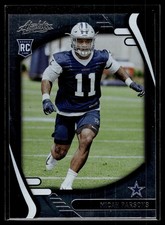 Micah Parsons 2021 Panini Absolute Rookie Card #158. rookie card picture
