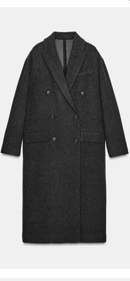 100% Authentic ZARA Long Coat Size: S