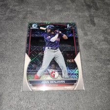 2023 Bowman Chrome - Juan Benjamin Bowman 1st Mojo Refractor