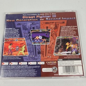 Street Fighter III: Double Impact (Sega Dreamcast, 2000) CIB Complete 