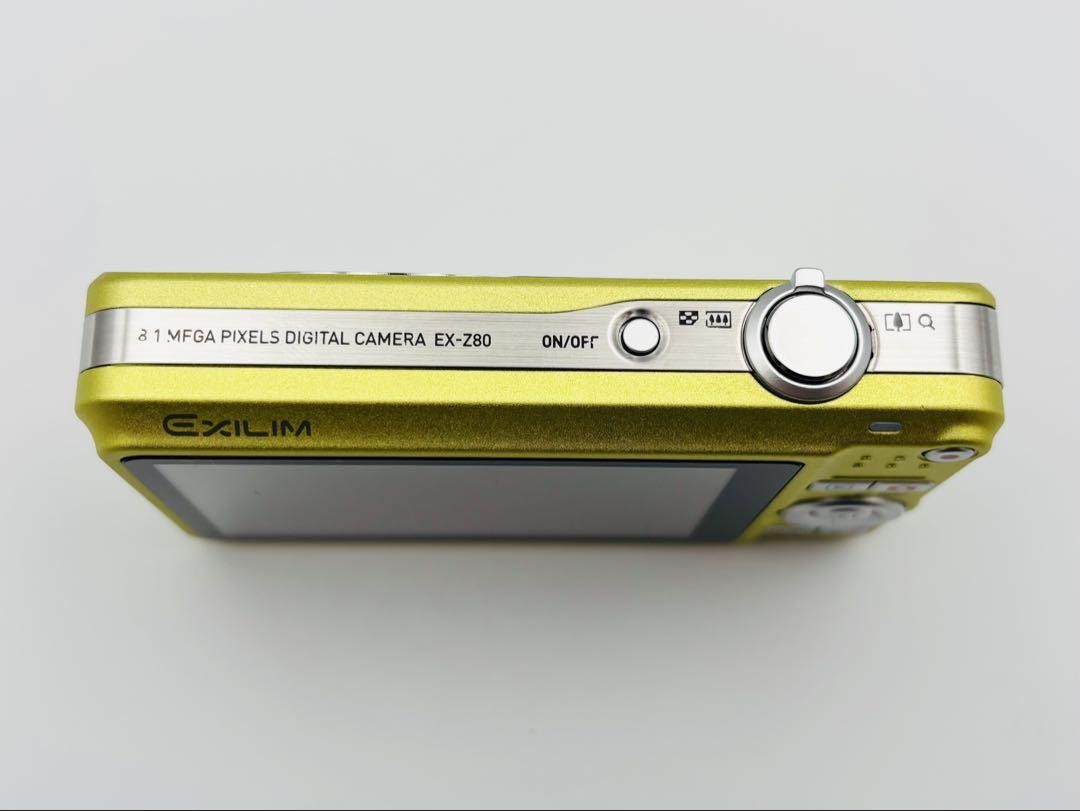 CASIO EXILIM Ｚ80 イエロー Casio Exilim EX Z80 Yellow Casio Digital Camera | eBay