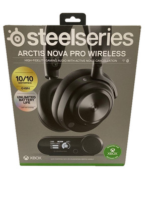 Steel Series Arctis Nova Pro Headphones Wireless ClearCast Gen 2 Mic-PC PS5 PS4