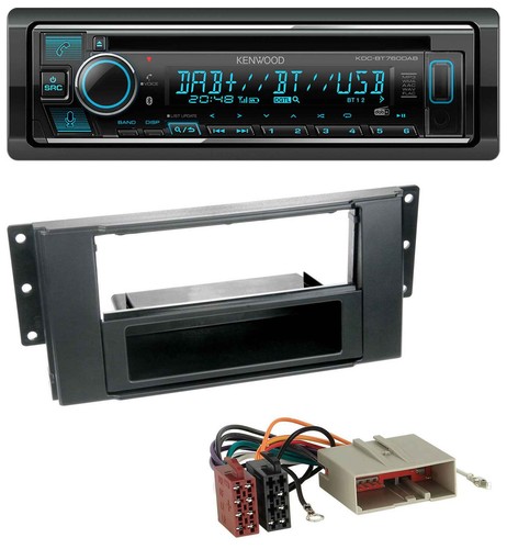 Kenwood MP3 Bluetooth DAB USB CD Autoradio für Landrover Freelander (2006) - Bild 1 von 7