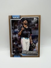 Topps 2026 Series 1 Gold Ronny Henriquez Marlins #290 Serial Numbered /2026