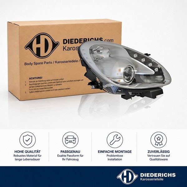 Hauptscheinwerfer Rechts Diederichs 3042080 FÜR Alfa Romeo-image