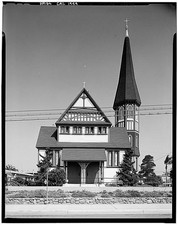 National City California St Matthews Episcopal Church 1887 Gothic Revival
