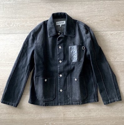 LOEWE Workwear Jacket washed black, Size 46, NWT and original box