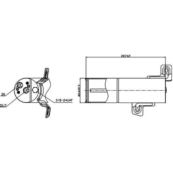 Mahle AD 90 000S Trockner, Klimaanlage-image