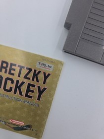 Wayne Gretzky Hockey White Variant NES with Manual